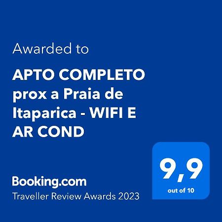 Apto Completo Prox A Praia De Itaparica - Wifi E Ar Cond Vila Velha  Kültér fotó